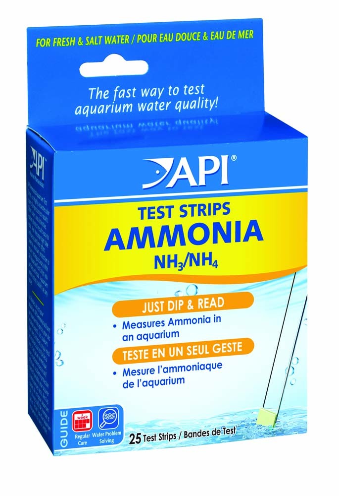 API Ammonia Aquarium Test Strips 25ct