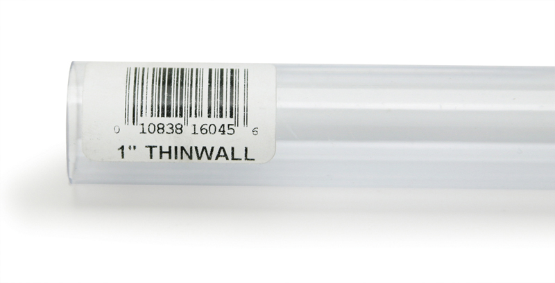 Lee's Rigid Thinwall Tubing 1" x 36"