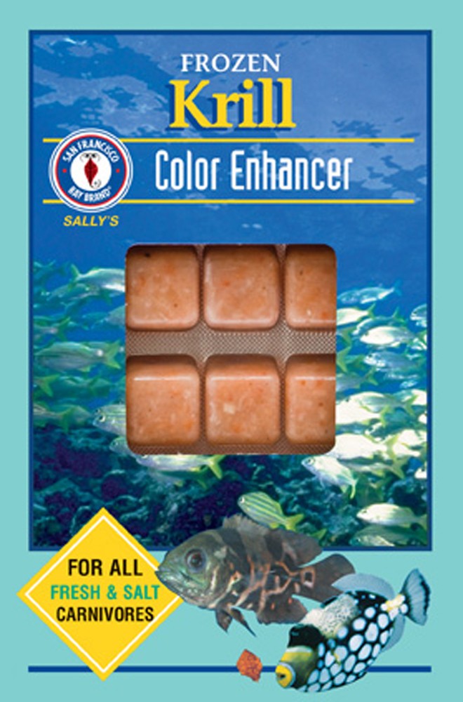 San Francisco Bay Frozen Krill Cube Pack 3.5oz.