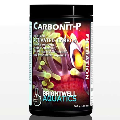 Brightwell Aquatics Carbonit-P Premium Aquarium Pelletized Carbon (Fresh or Salt) 3.2 Kg. / 7 lbs.