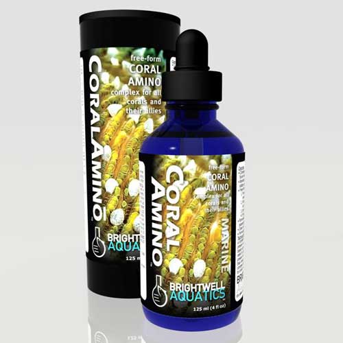 Brightwell Aquatics CoralAmino - Free Form Amino Acid Supplement for Corals 60 ml / 2 fl. oz.