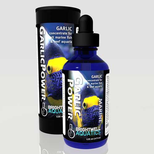 Brightwell Aquatics Garlic Power - Concentrated Garlic Supplement for Marine Fishes 125 ml / 4 fl. oz.