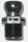 1/2" Modular Pipe MPT X Connector