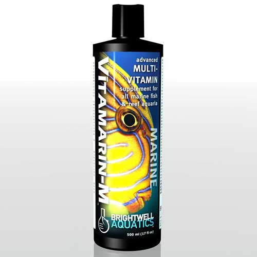 Brightwell Aquatics Vitamarin-M - Multivitamin Supplement for all Marine Aquaria 250 ml /8.5 fl. oz.
